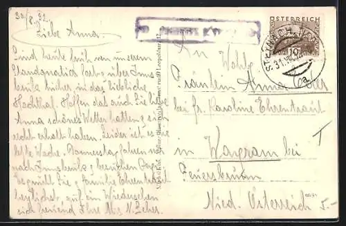 AK Gschnitz, Ortsansicht mit Kirche