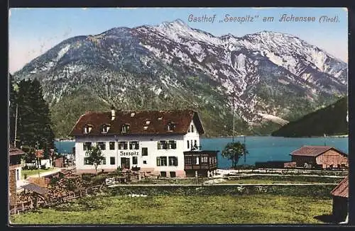 AK Maurach am Achensee, Gasthof Seespitz