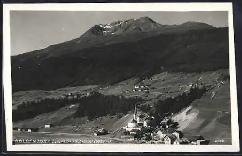 AK Sölden, Teilansicht gegen Geislacherkogl