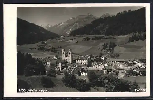 AK Steinach, Teilansicht mit Kirche