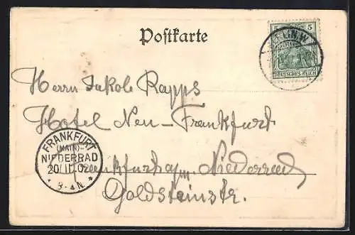 AK Berlin, Gasthaus Kaiser-Keller, Schifferstube mit Aufgang Taubenstrasse, Innenansicht