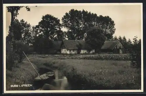 AK Burg / Spreewald, Spreewaldhaus