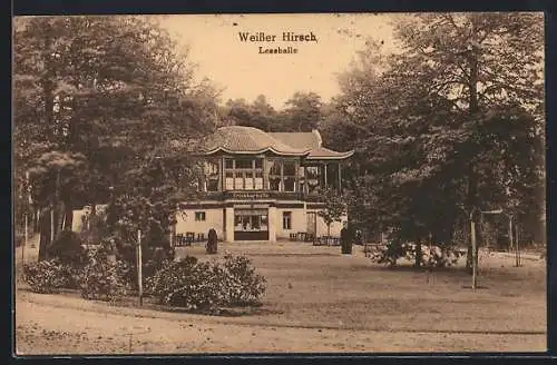 AK Weisser Hirsch, Gebäude der Lesehalle