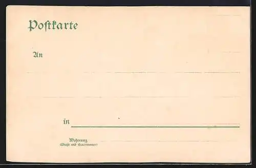 Lithographie Berlin-Kreuzberg, Hallesches Tor, Belle-Alliance-Platz, Wasserfall im Victoria-Park