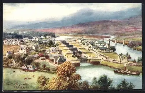 Künstler-AK Raphael Tuck & Sons Nr. 7686: Fort Augustus, The Looks
