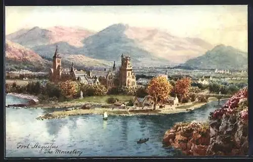 Künstler-AK Raphael Tuck & Sons Nr. 7686: Fort Augustus, The Monastery