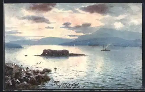 Künstler-AK Raphael Tuck & Sons Nr. 7681: Oban, Shepherds Hat and Sound of Mull