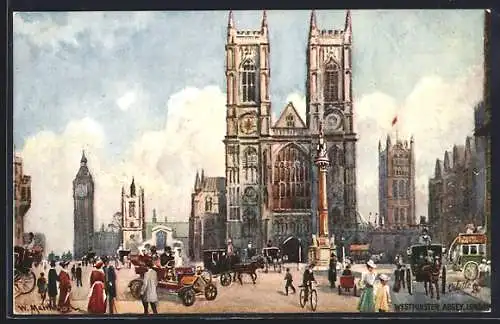 Künstler-AK Raphael Tuck & Sons Nr. 7857: London, Westminster Abbey