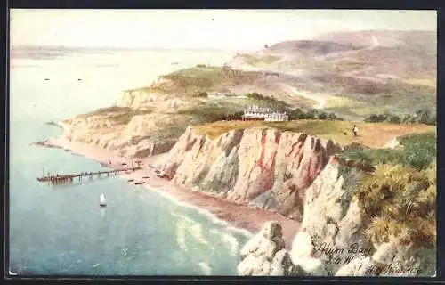 Künstler-AK Raphael Tuck & Sons Nr. 7572: Isle of Wight, Alum Bay