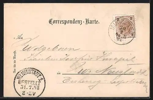 AK Mürzsteg, Wasserfall Todtes Weib