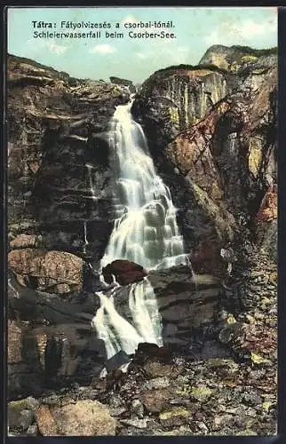 AK Schleierwasserfall, Wasserfall beim Csorber-See