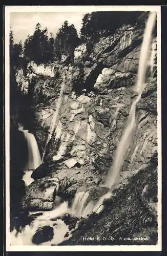 AK Hallstatt, Waldbachstrub-Wasserfall