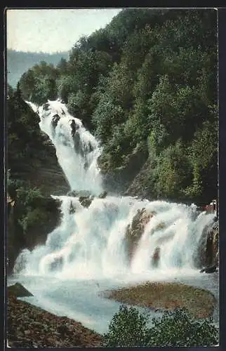 AK Reichenbachfall, Wasserfall bei Meiringen