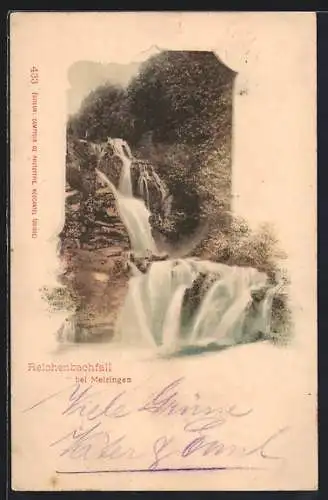 AK Reichenbachfall, Wasserfall bei Meiringen