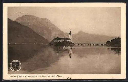 AK Deutscher Schulverein NR: 1880, Schloss Orth am Traunsee