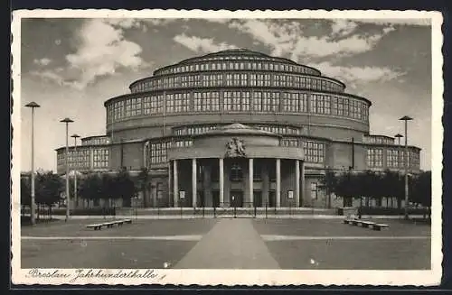 AK Breslau,12. Deutsches Sängerbundesfest 1937, Jahrhunderthalle