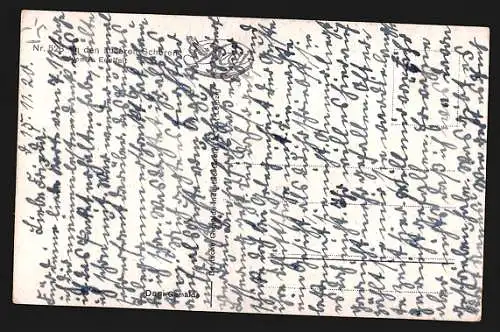 Ölgemälde-Imitations-Künstler-AK Degi Nr. 528: A. Edelfelt: In den äusseren Schären