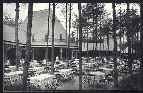 AK Nürnberg, Waldschenke im Tiergarten