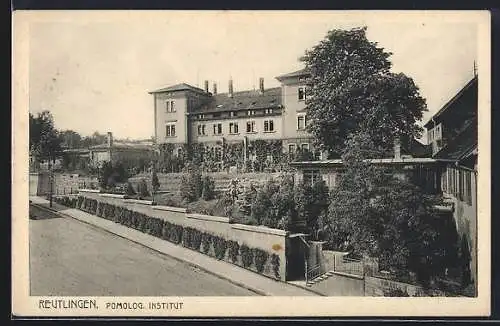 AK Reutlingen, Pomolog. Institut mit Anlagen