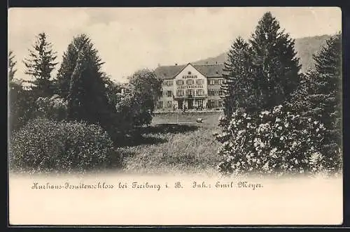 AK Freiburg / Breisgau, Kurhaus Jesuiten Schloss