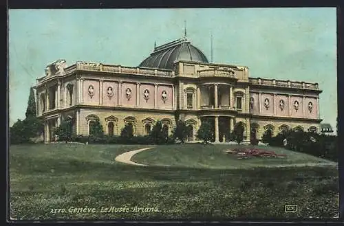 AK Genève, Le Musee Ariana