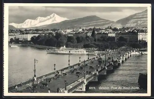 AK Genève, Pont du Mont-Blanc