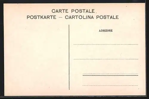 AK Luzern, Hofkirche und Alpen