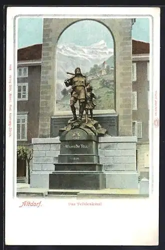 AK Altdorf, Telldenkmal