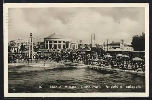 AK Milano, Lido di Milano, Luna Park, Angolo di spiaggia