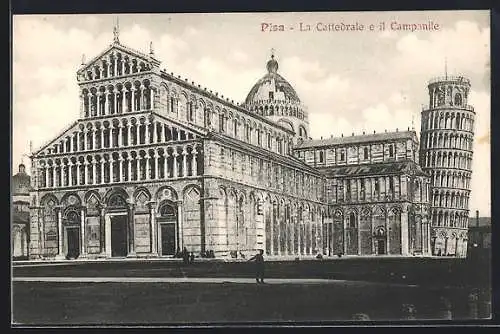 AK Pisa, La Cattedrale e il Campanile