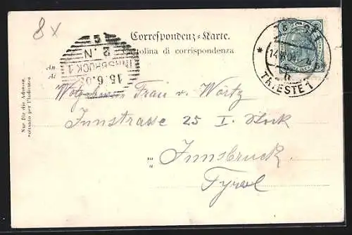 AK Triest, Schloss Miramar