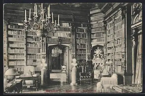 AK Trieste, Miramare, Biblioteca