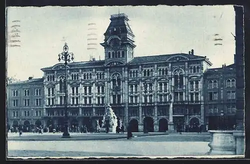 AK Trieste, Palazzo Municipale, Piazza Unita