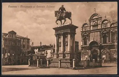 AK Venezia, Monumento al Generale Colleoni