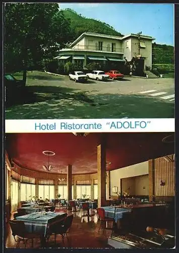 AK Ventimiglia, Bivio /Valle Nervia, Hotel Ristorante Adolfo