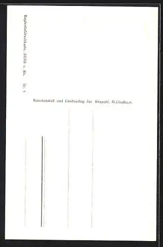 AK Zons a. Rh., Das Rheintor