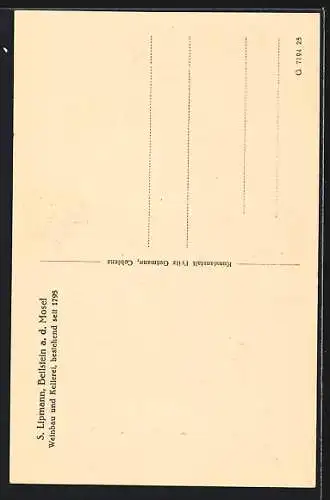 AK Beilstein a. d. Mosel, Kirche und alte Häuser