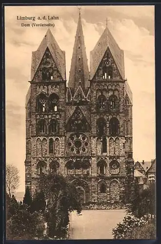 AK Limburg a. d. Lahn, Dom, Vorderseite