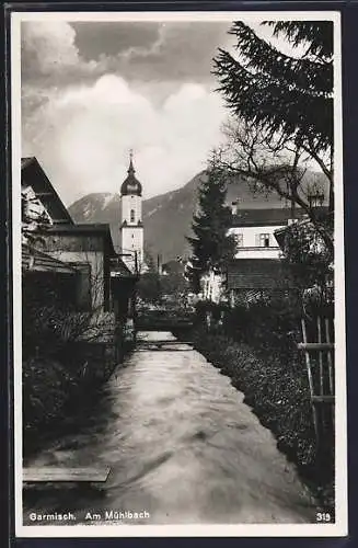 AK Garmisch, Am Mühlbach