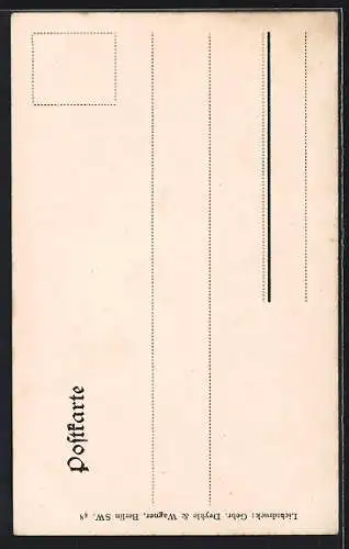 AK Köln, Kolping-Denkmal um 1900