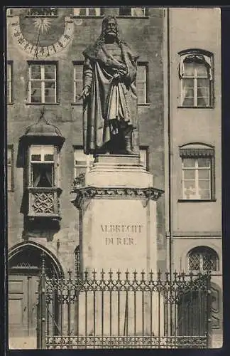 AK Nürnberg, Albrecht -Dürer-Denkmal