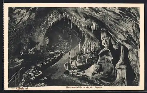 AK Rübeland, Hermannshöhle, An der Kanzel