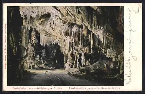 AK Adelsberger Grotte, Ferdinands-Grotte, Höhle