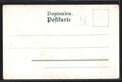 AK Postojna, Adelsberger Grotte, Mailänder Dom