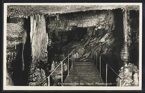 AK Hasel, Erdmannshöhle, Fürstengruft