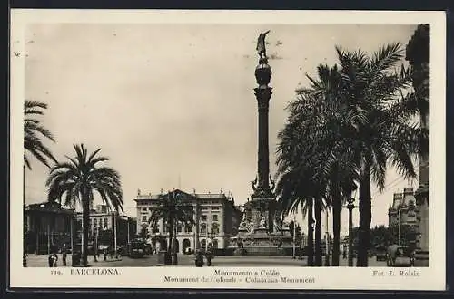 AK Barcelona, Monumento a Colón