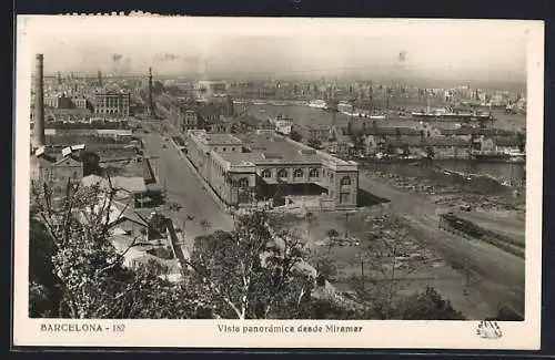 AK Barcelona, Viasta panoramica desde Miramar