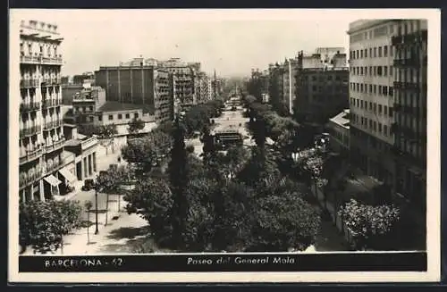 AK Barcelona, Paseo del General Mola