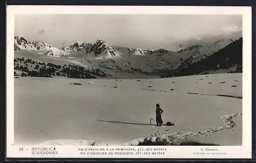 AK Andorra, Pic d`Envalira a la Primavera