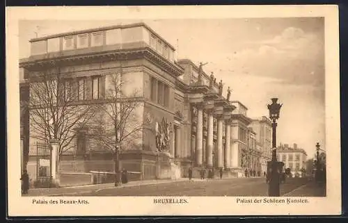 AK Bruxelles, Palais des Beaux-Arts